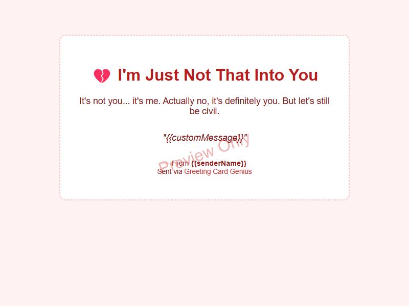 Not That Into You Preview