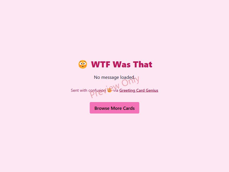 WTF Was That Card Preview